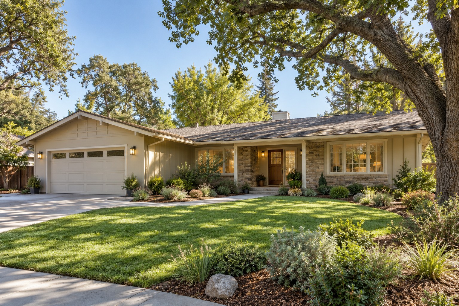 Illustrative single-family home